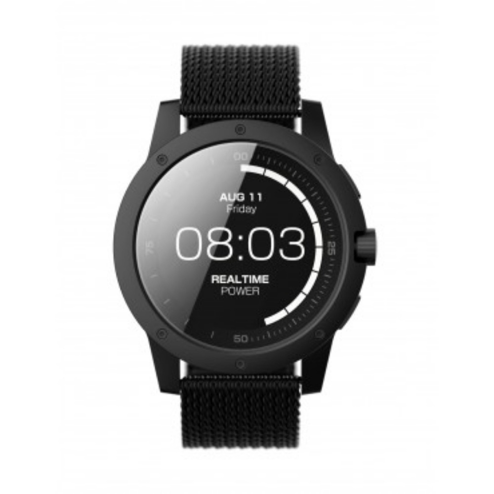 Smartwatch matrix silicon black, unisex